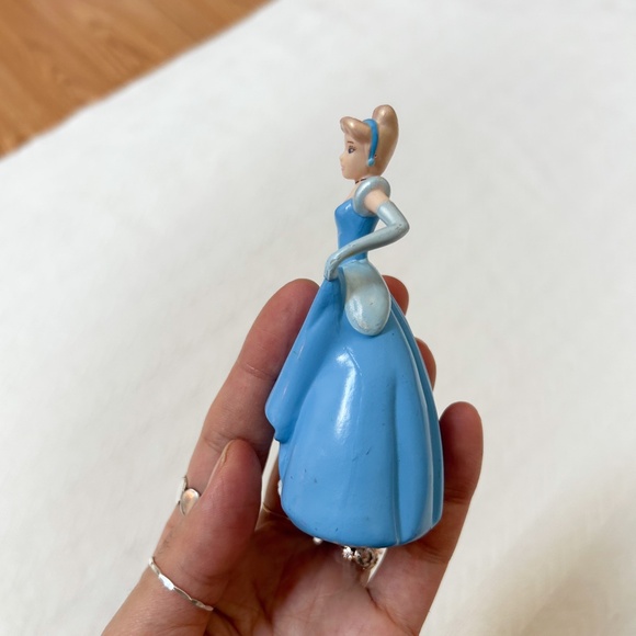 DISNEY Princess Cinderella Cake Topper - Blue dress, 4" - Picture 4 of 8